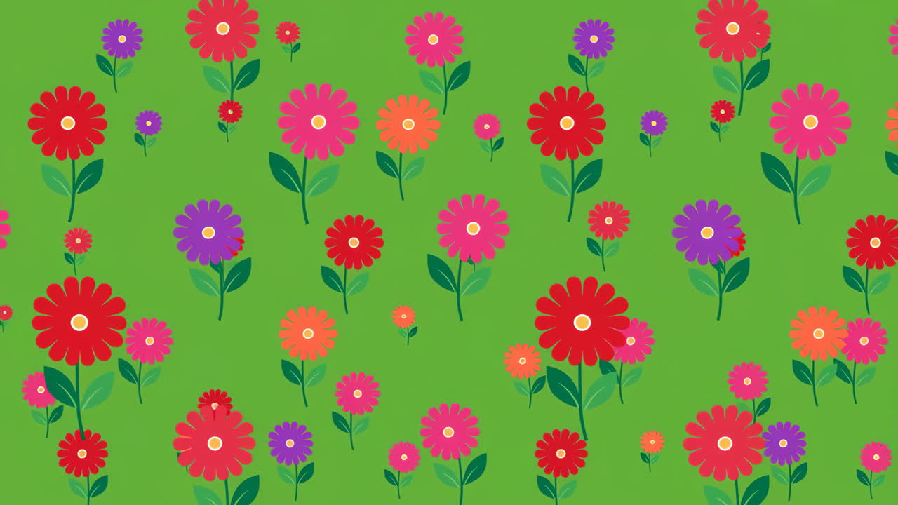 fondo con patrón floral