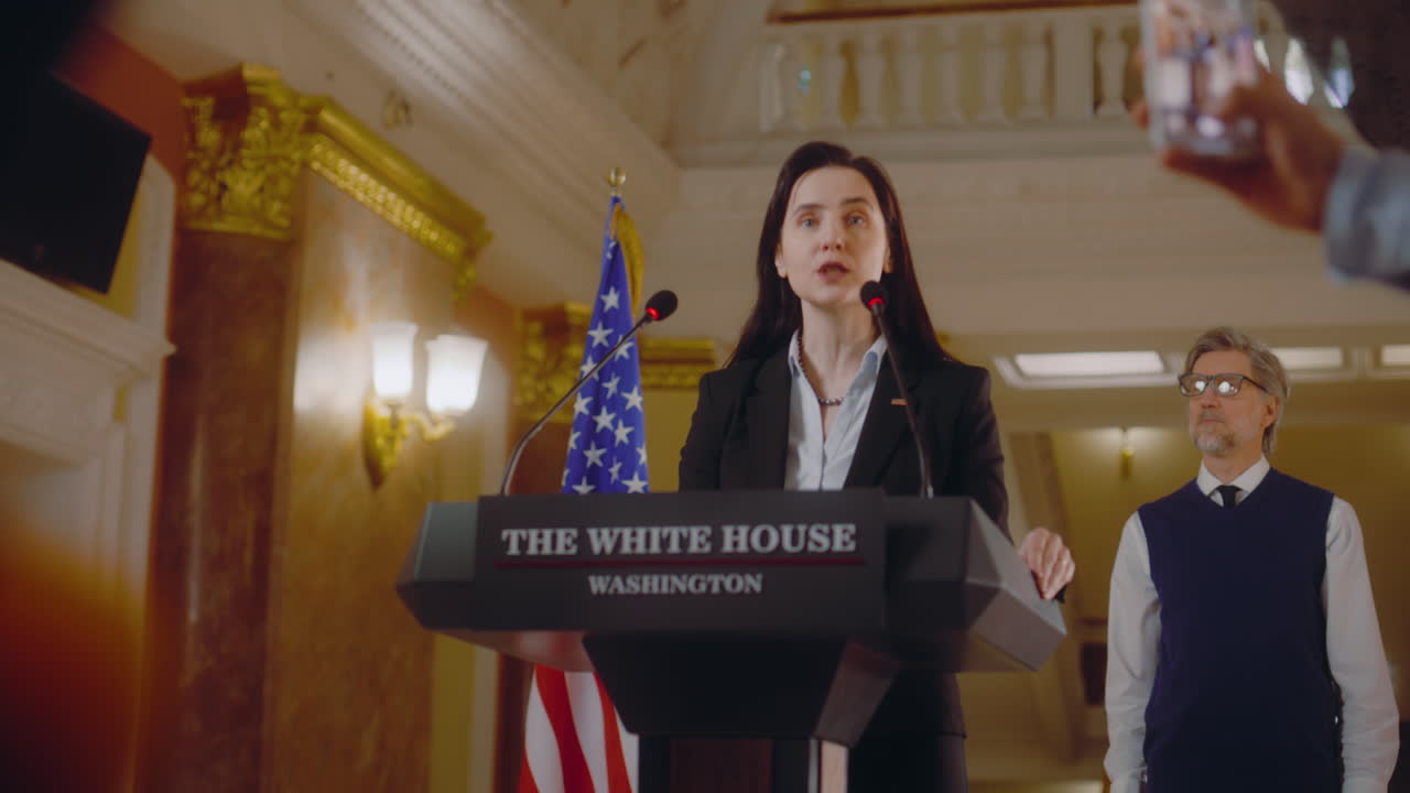 백악관 기자회견