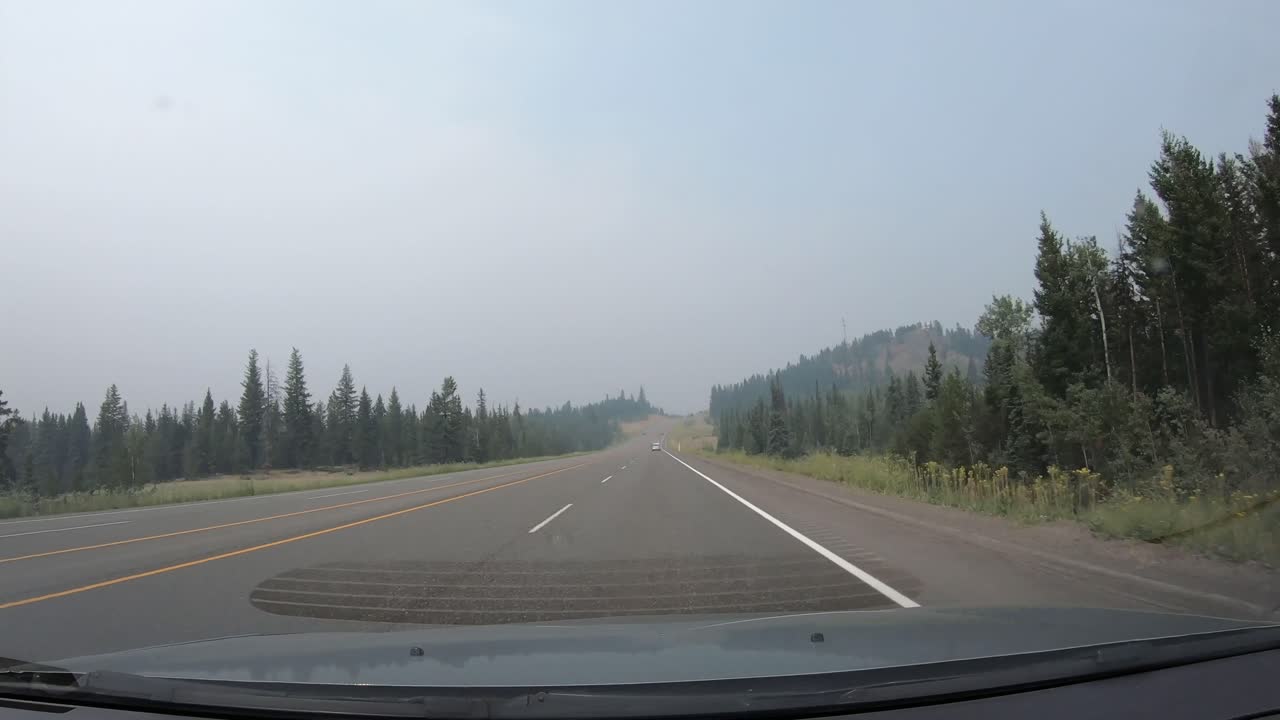 자동차 운전 타임랩스, 블랙박스 시점