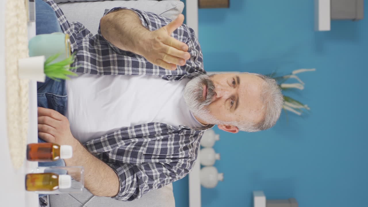 Video verticale di perdita di capelli