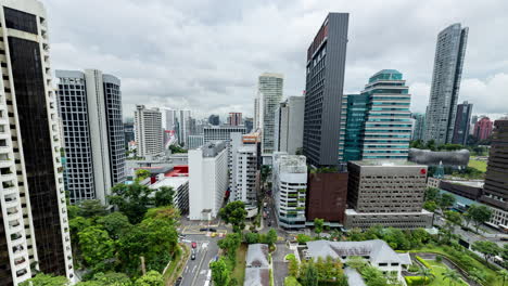 singapore downtown city skyline