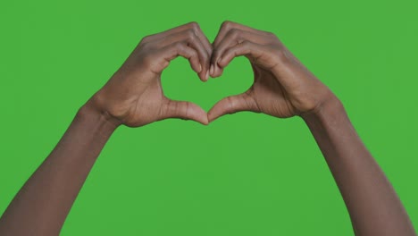 hands forming a heart shape