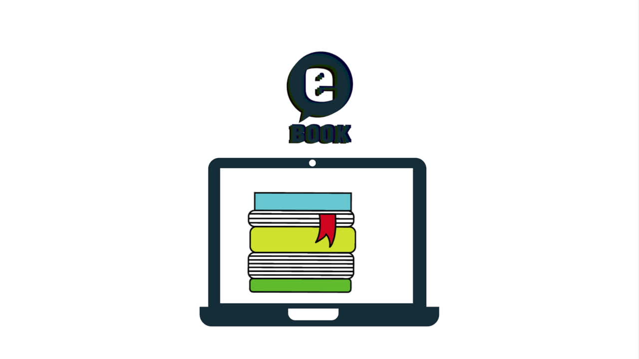 descargar diseño de libros electrónicos, animación de video