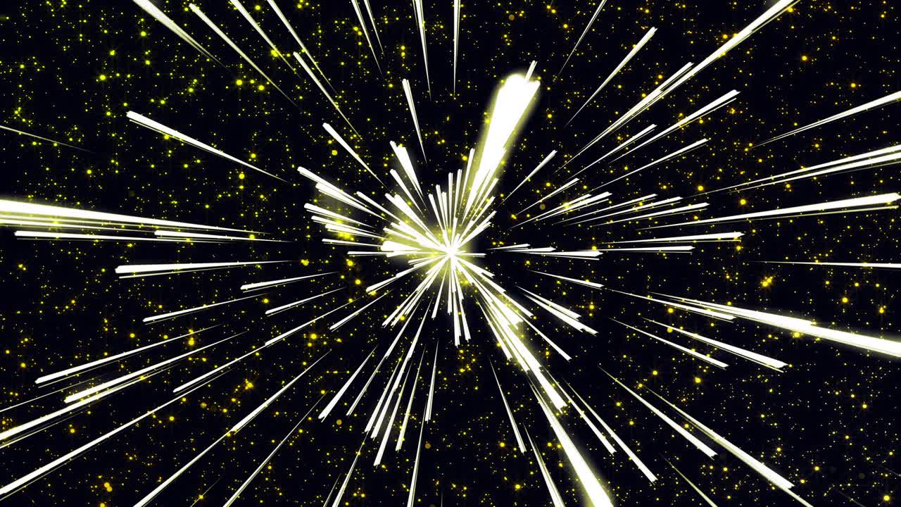 cosmic rays flying through the stars