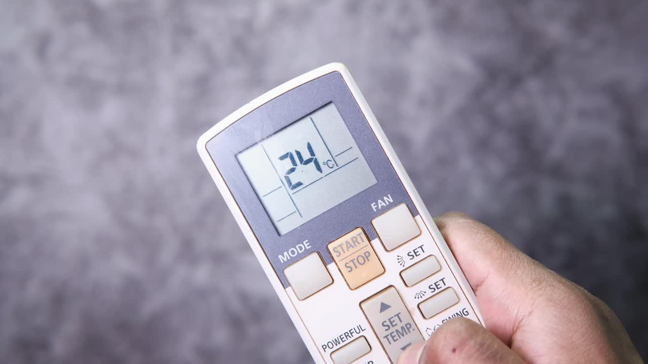 control remoto del aire acondicionado