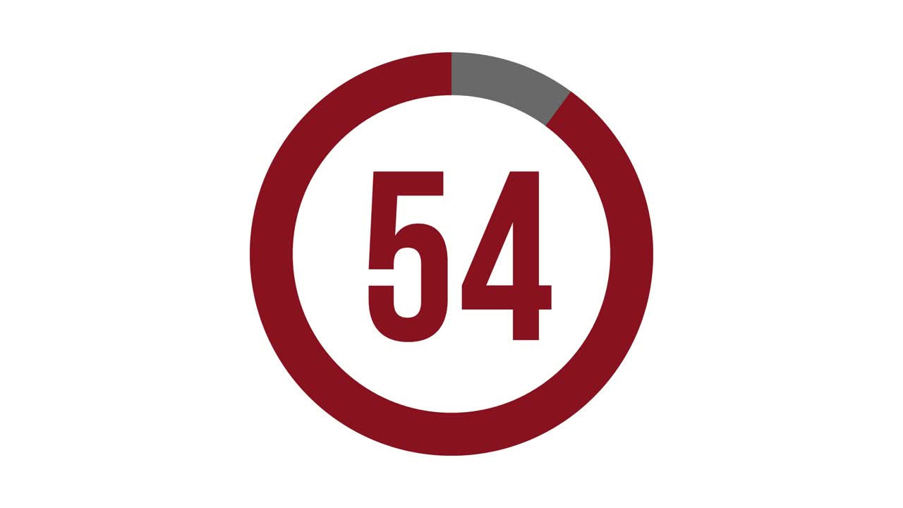 운동 비디오를 위한 카운트다운 타이머