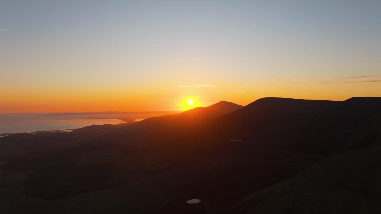 Sunrise at Conor Pass - Dingle Co.Kerry - 4K Cinematic Drone Footage 01