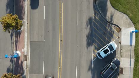 driving on highway during sunny day at lakeshore drive of new orleans, louisiana usa