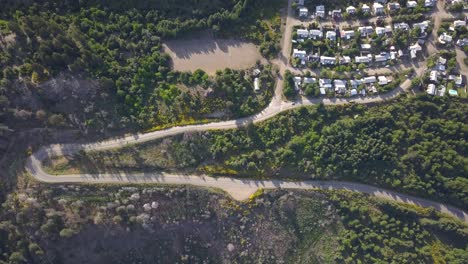 inherent residential villa block layout patagonia argentina aerial