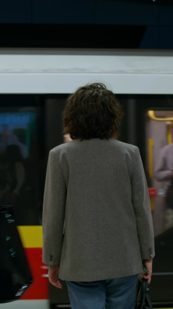 지하철 역 장면