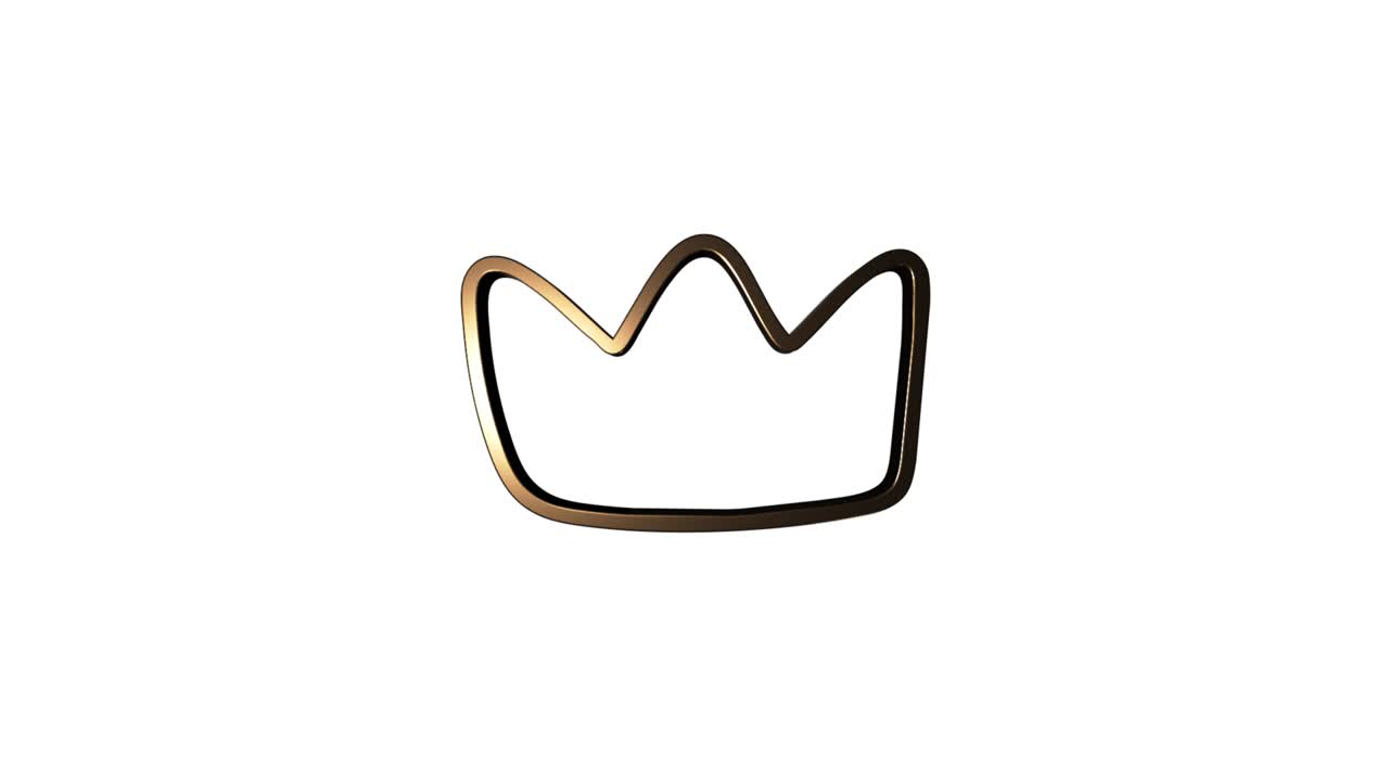 Social media icon design. Outline web icon. Motion graphics.