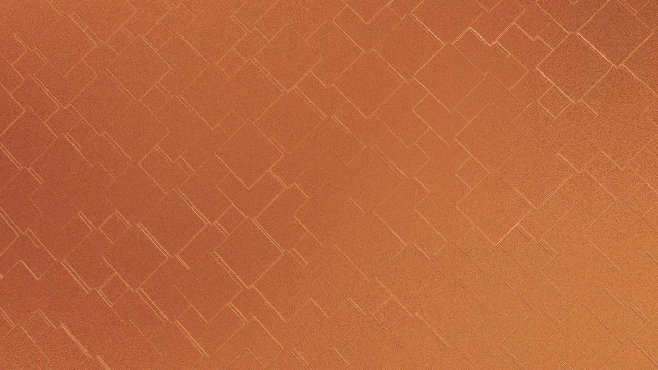 추상적인 기하학적 장미 황금 배경 포일 타일 텍스처 원활한 루프 배경 3d 렌더링