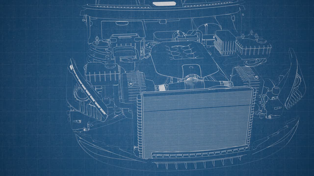 자동차에서 볼 수 있는 엔진과 다른 부분