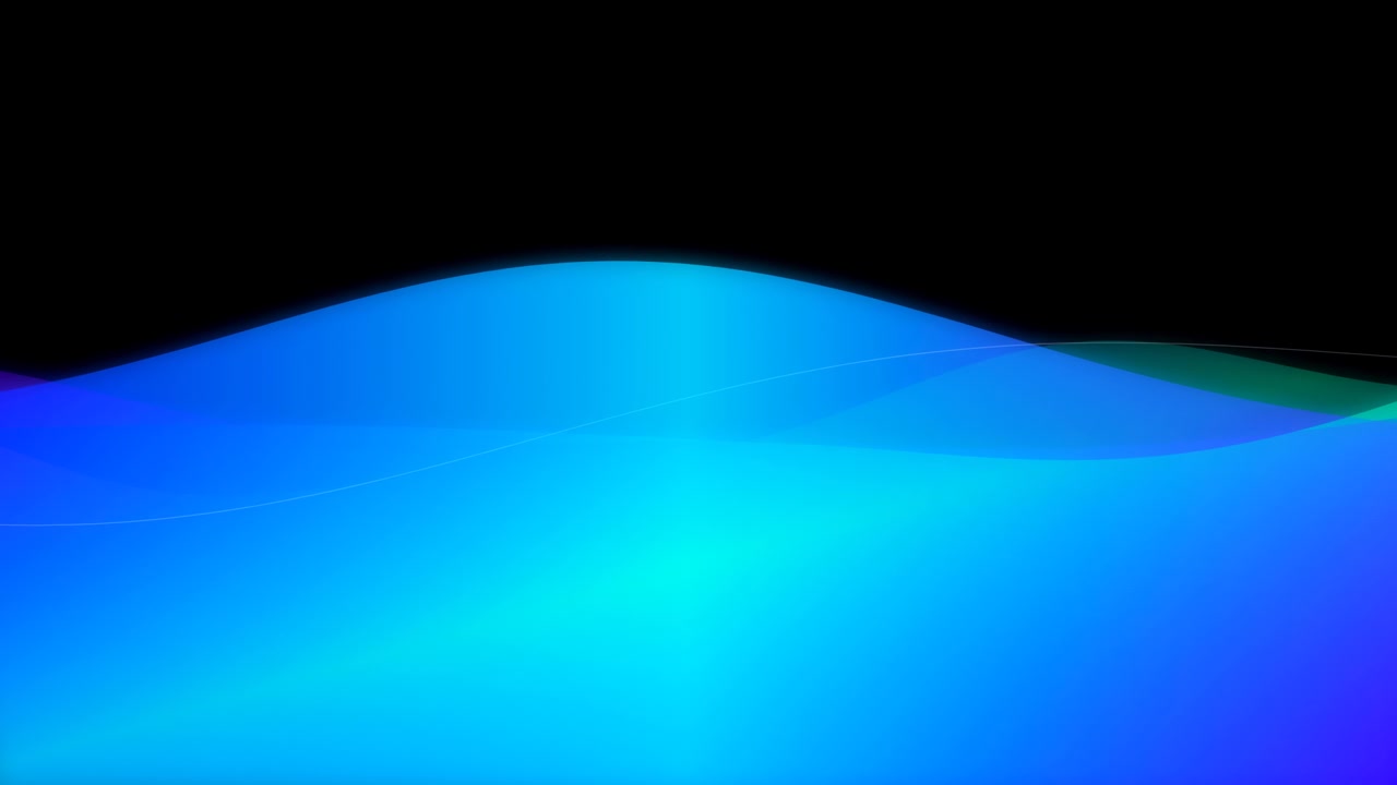 Abstract Blue Wave Motion Background