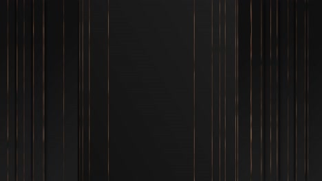 sleek black curtain background featuring soft sheen and golden vertical lines for luxury