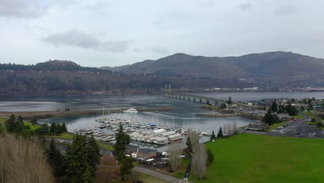 drone hood river boats 4k 30fps