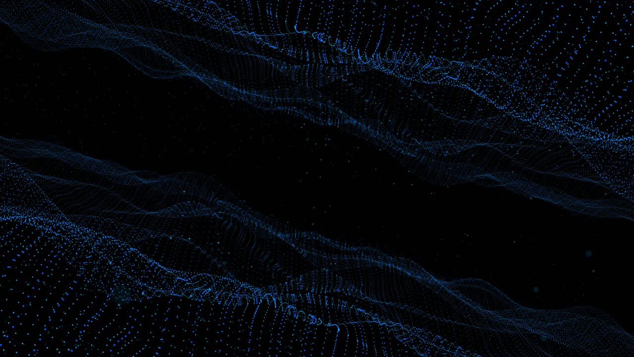 Digital cyber space wave matrix interface particles cyberspace technology connection futuristic sci