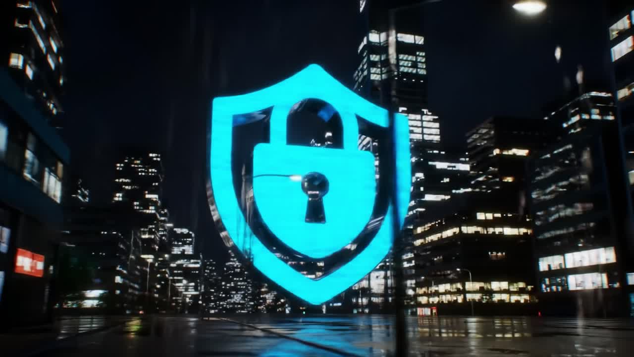 Cybersecurity Shield in Night City