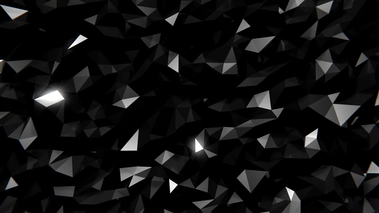 Polygonal Dark Background