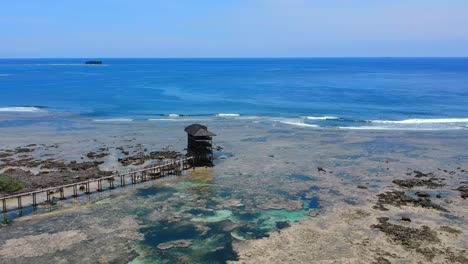 aerial-footage-over-Cloud-9-Beach-in-Siargao-Island-Philippines