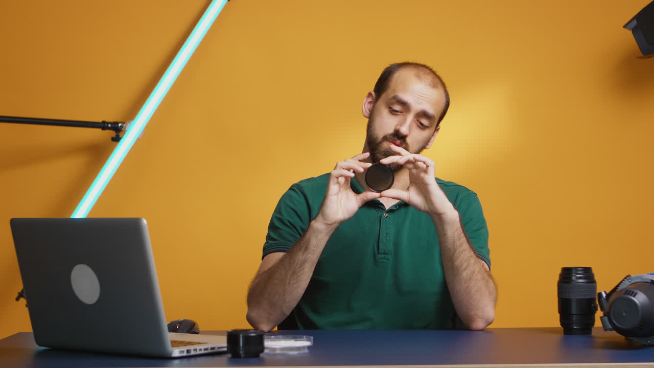 Looking through nd filter