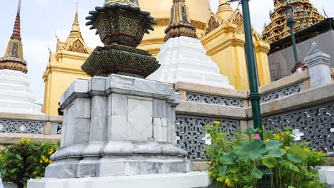 pagoda views at bangkok's iconic temple site