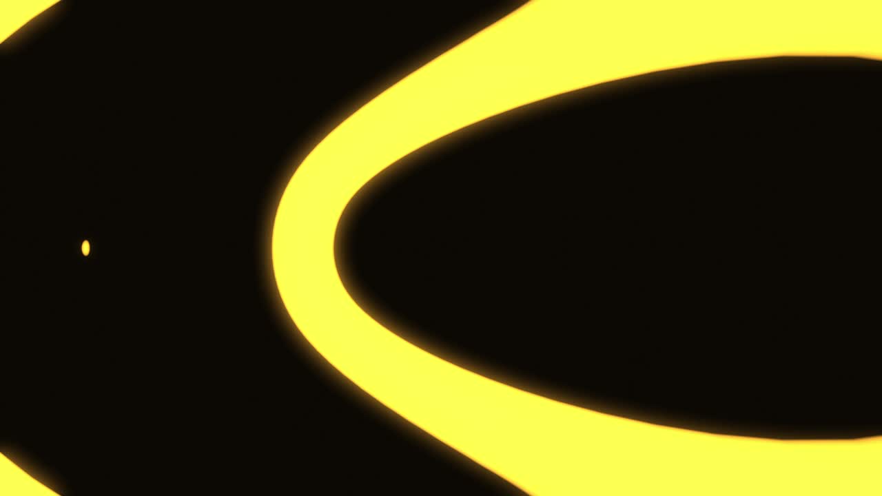 Motivo a cerchi gialli su sfondo nero