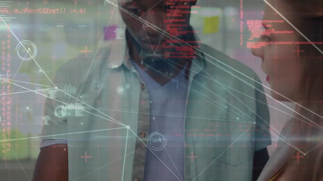 Animation of data processing over diverse student