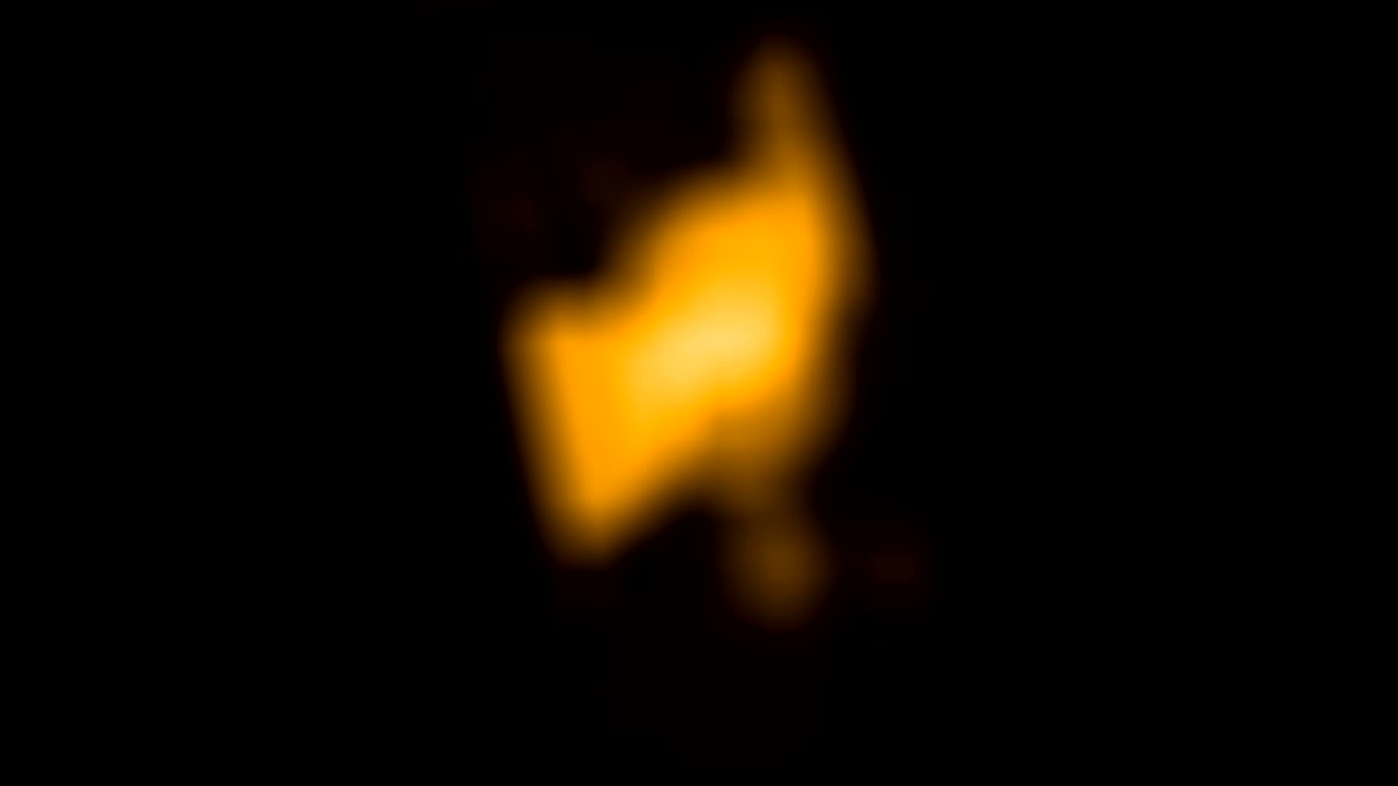 la constelación del zodiaco bokeh diseño de patrón de luz ilustración color dorado aislado en fondo negro, animación de bucle sin costuras 4k con espacio de copia