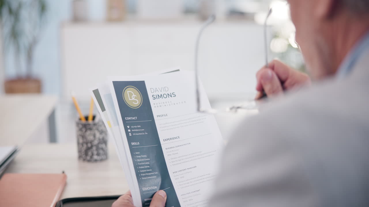 Resume Review and Job Application Preparation