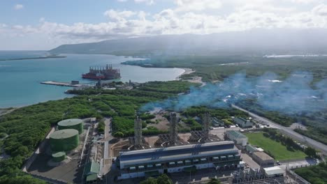 monte rio energy substation, azua in dominican republic