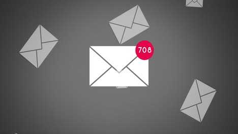 mensajes de correo electrónico aumentando 4k
