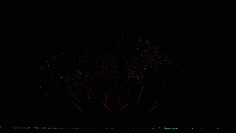privileged view of fireworks festival near the seafront