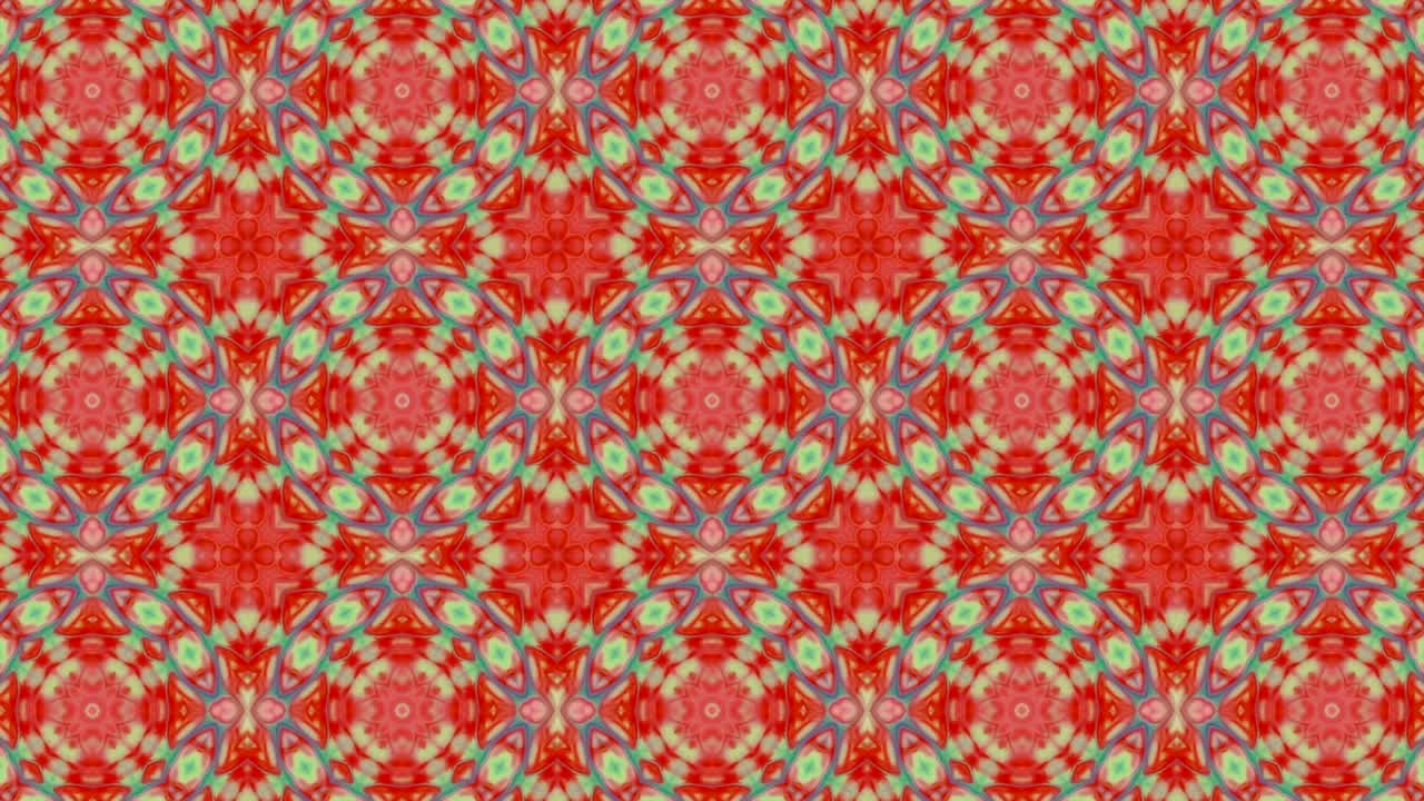movimiento de fondo de kaleidoscopio abstractamente colorido