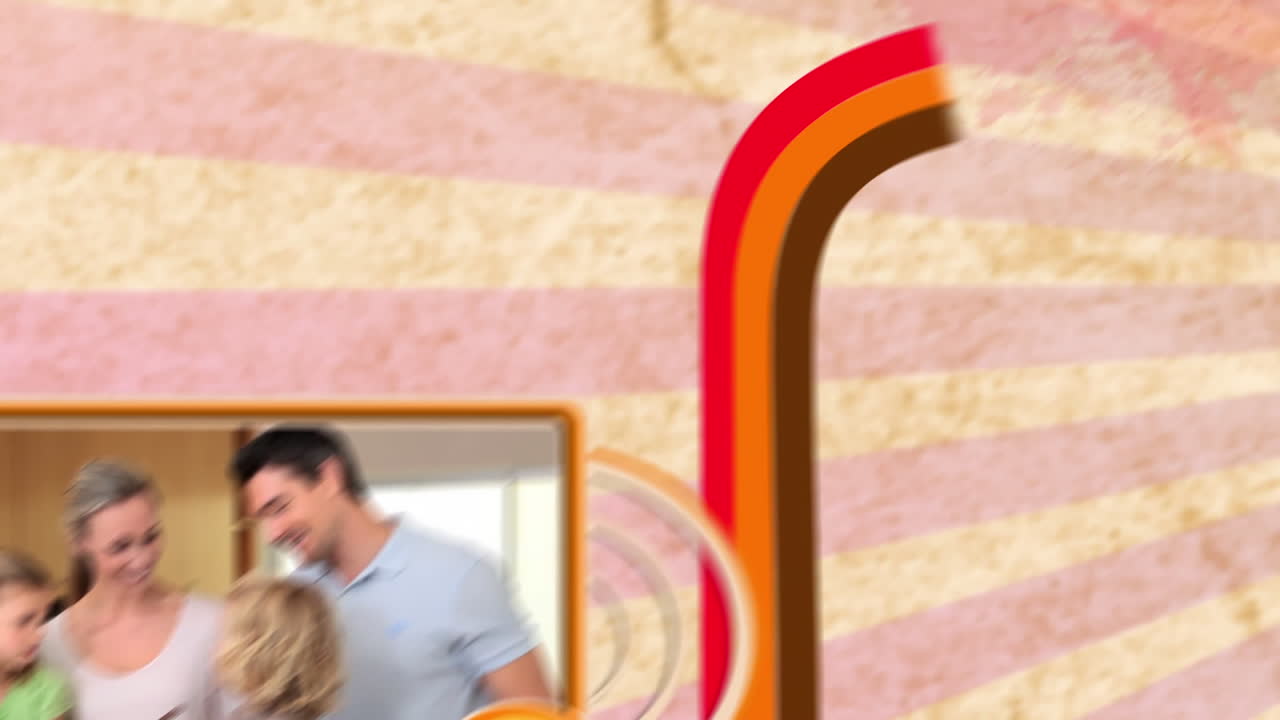 animación sobre la familia