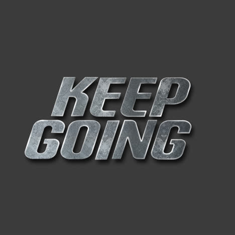 Keep Going - Motivational Graphic Design