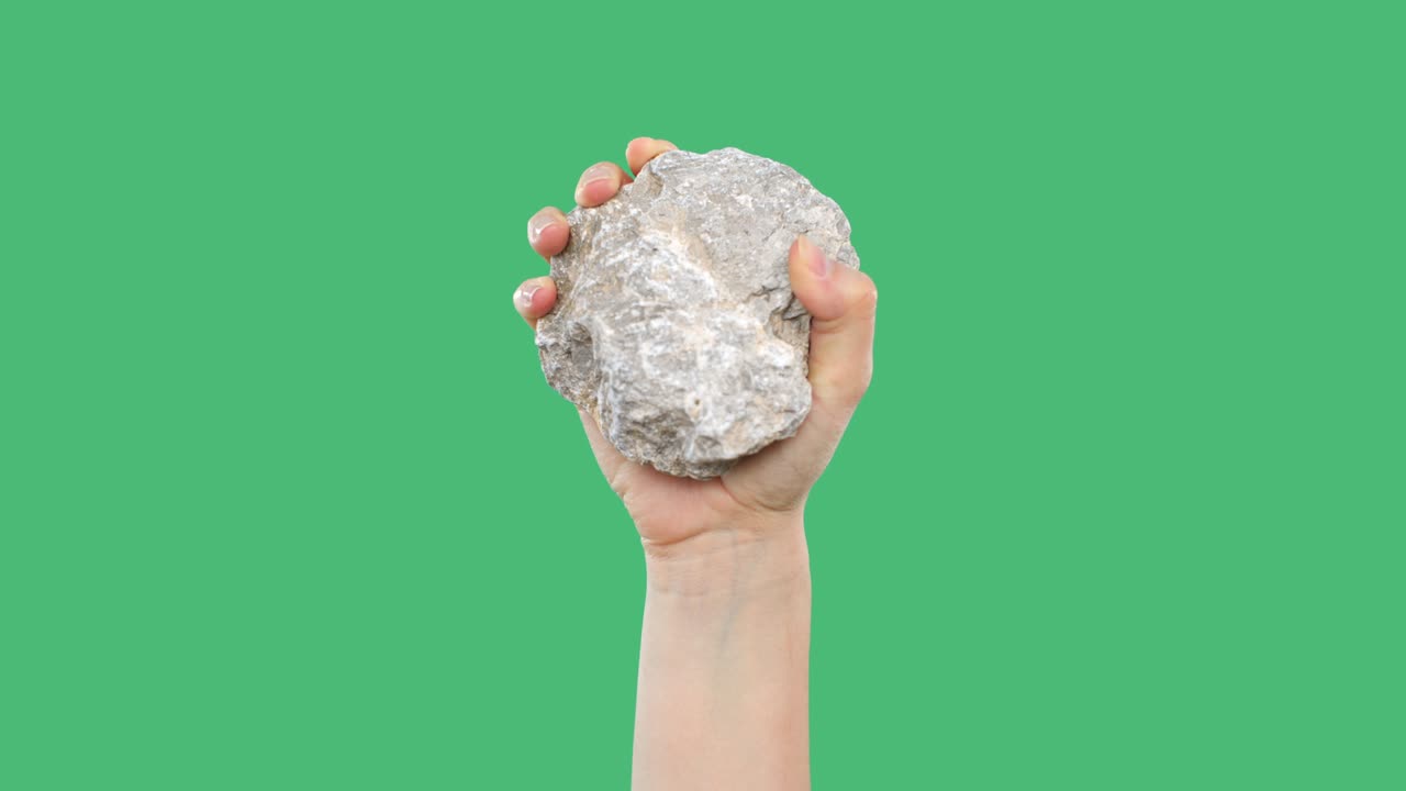 혁명이나 시위 중에 돌을 들고 시위자의 손을 들어 올린 사람