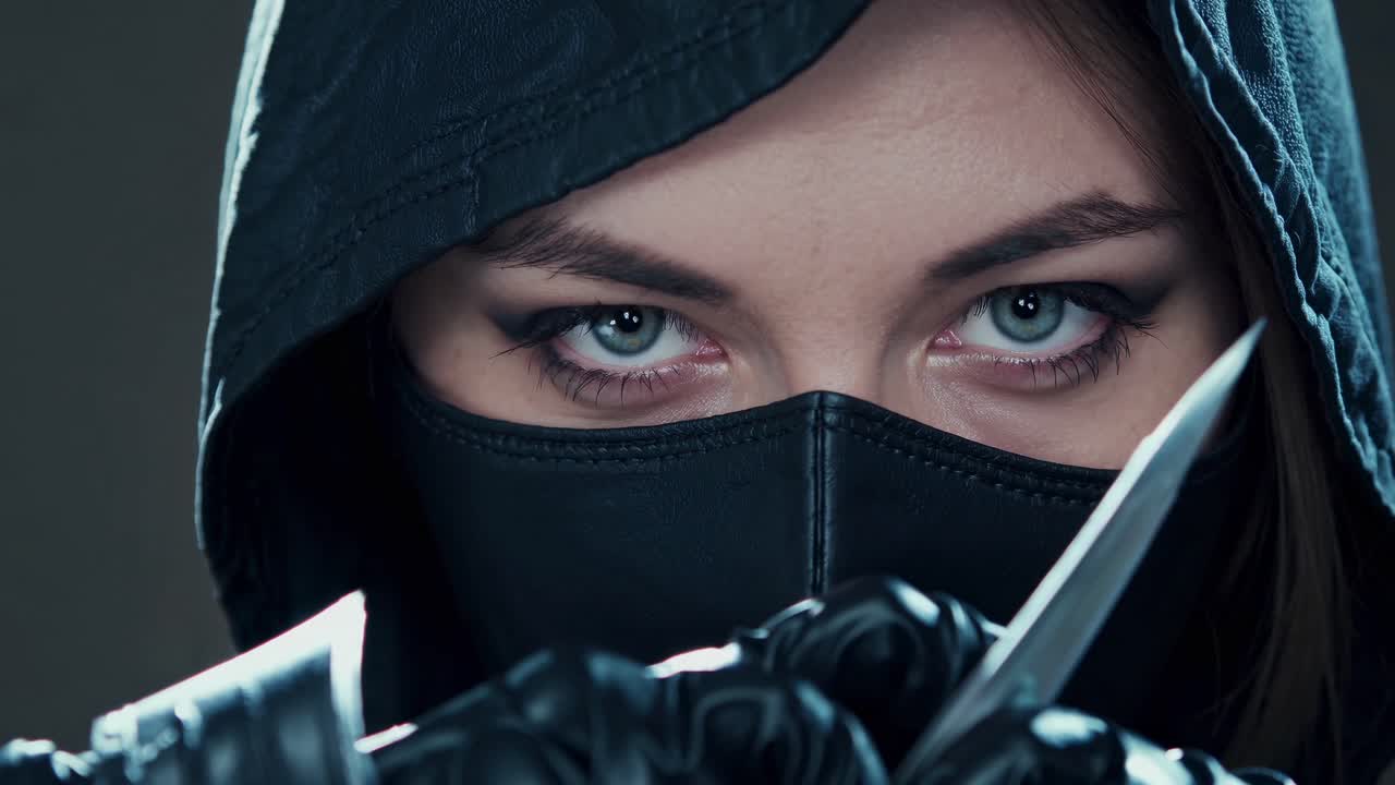 Woman in Assassin Costume