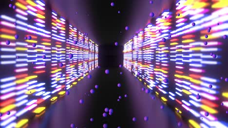 Animation-of-purple-balls-over-data-processing-and-computer-servers