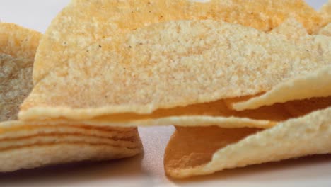 cerca de papas fritas crujientes