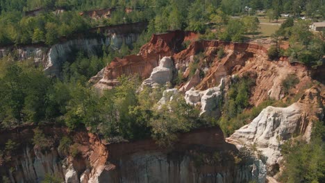 epic drone footage reveal of an enormous canyon