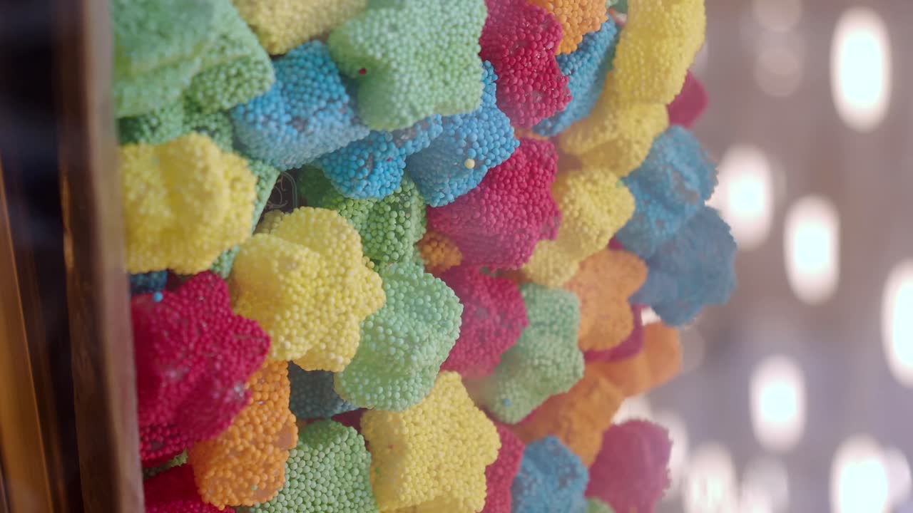 Colorful Star-Shaped Candies