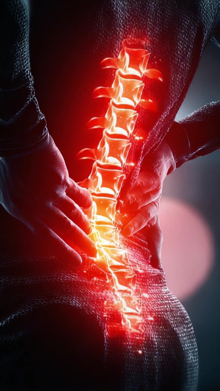 Capturing the Essence of Spinal Health: A Visual Journey Through the Dynamics and Challenges of Back Pain, Emphasizing the Importance of Spine Care and Awareness.
