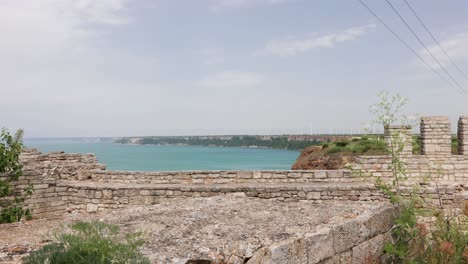 idyllic view from kaliakra cape, bulgaria - wide