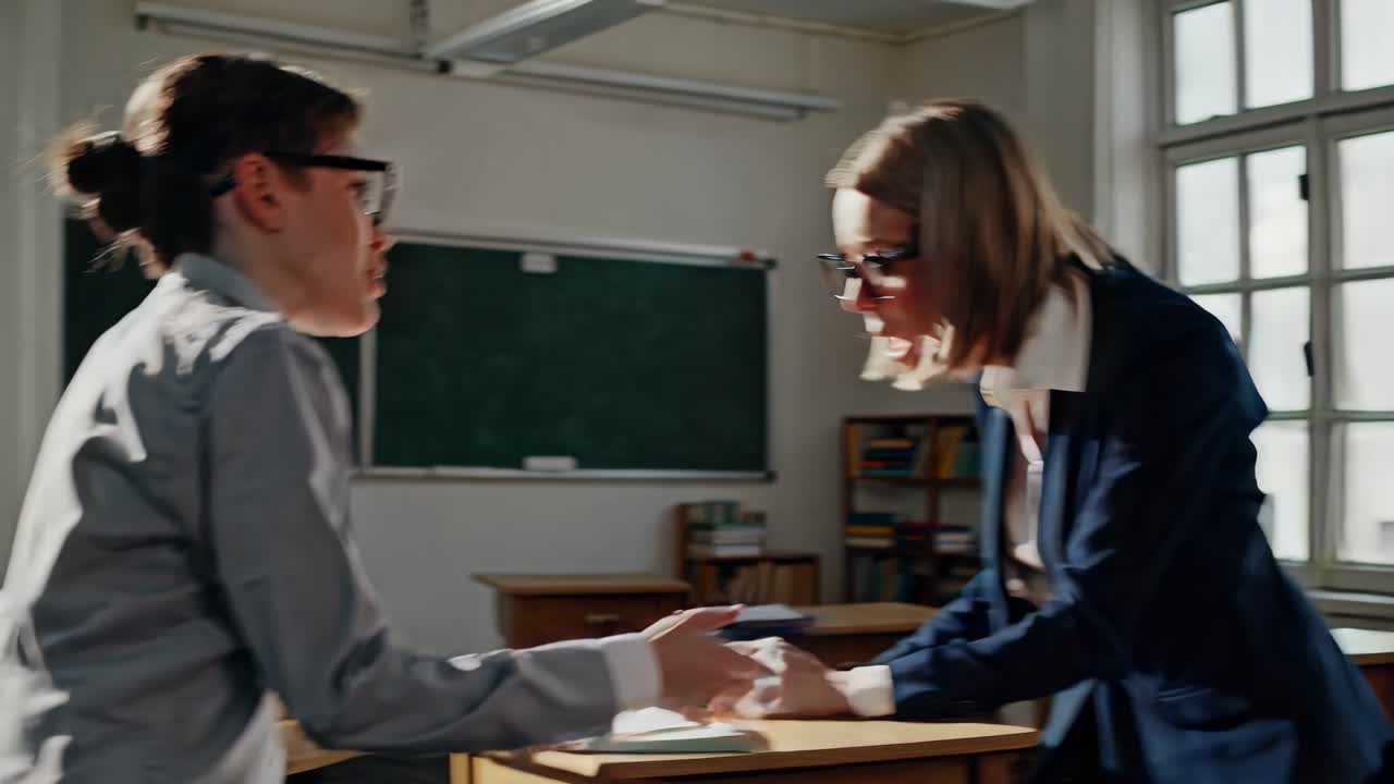 conflicto en el aula