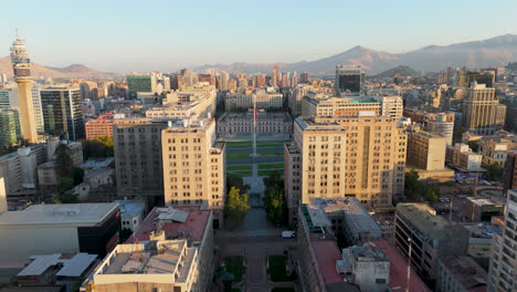 Santiago-de-Chile-La-Moneda-Paseo-Bulnes-aerial-view-traveling