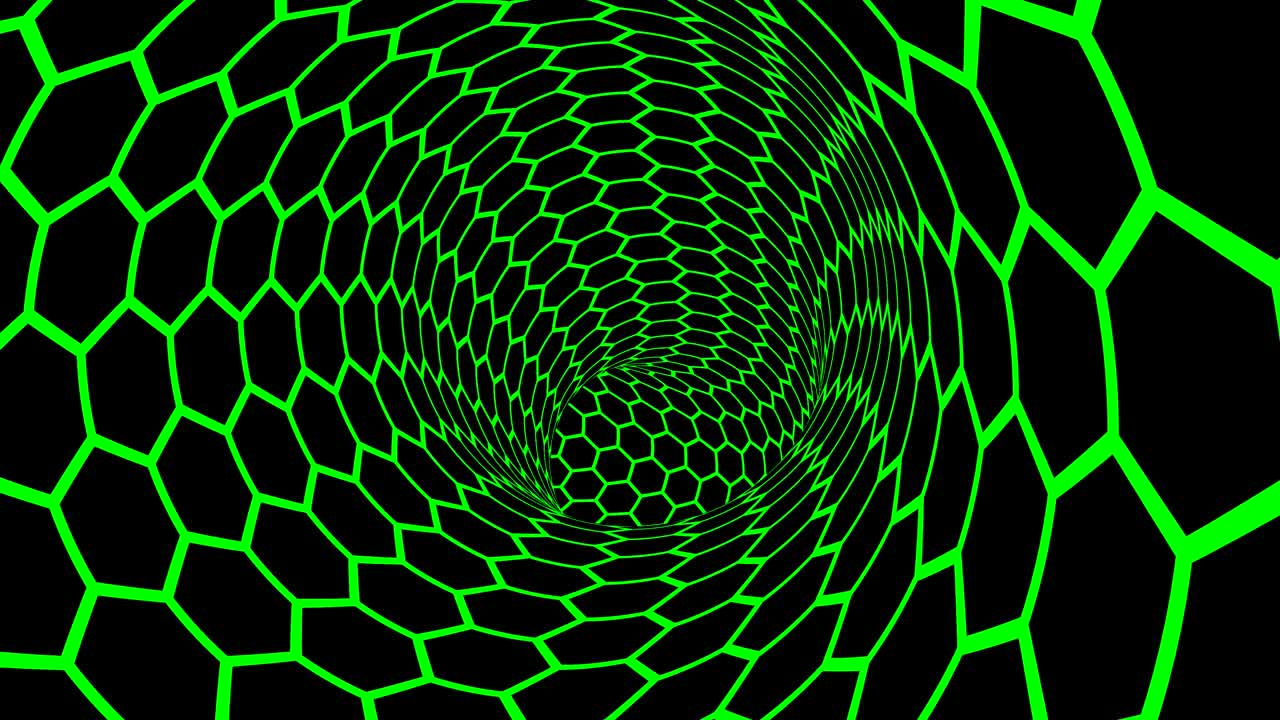 Camera Is Moving In Tunnel