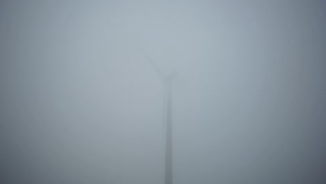 Wind Turbine in the Fog