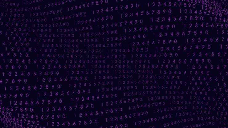 Binary code matrix a digital tapestry of numbers