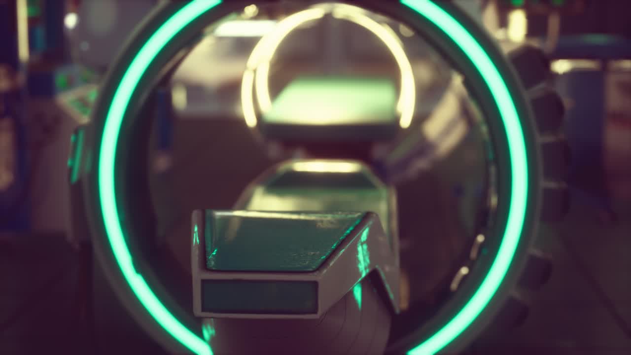 equipo médico de escáner de resonancia magnética en el hospital